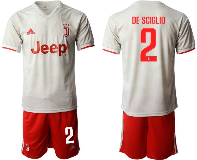 Men 2019-2020 club Juventus FC hoaway #2 white Soccer Jerseys->juventus jersey->Soccer Club Jersey